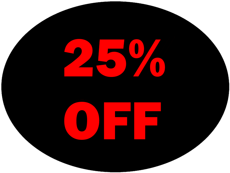 25% Off