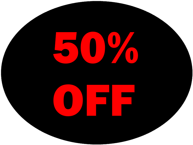 50% Off